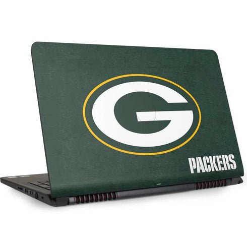 NFL Green Bay Packers Distressed Dell Inspiron Skin